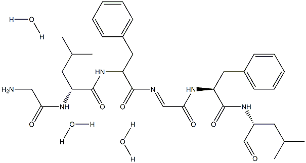 cyclo(leucyl-phenylalanyl-glycyl-phenylalanyl-leucyl-glycyl) Struktur