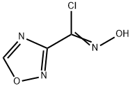 1,2,4-Oxadiazole-3-carboximidoylchloride,N-hydroxy-(9CI) Struktur