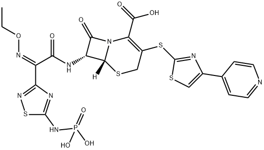 Ceftaroline Fosamil Impurity 1 Struktur