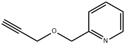 Pyridine,2-[(2-propynyloxy)methyl]-(9CI) Struktur