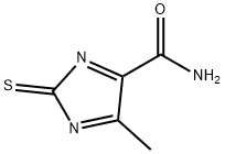 2H-Imidazole-4-carboxamide,5-methyl-2-thioxo-(9CI) Struktur