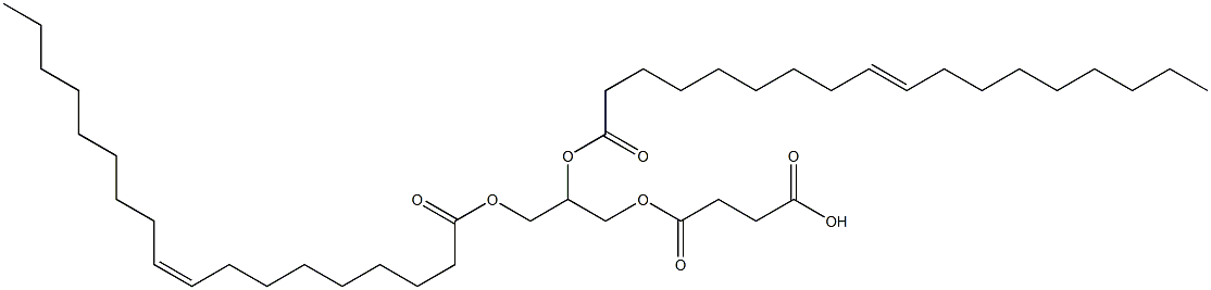 1,2-dioleoyl-3-succinylglycerol Struktur