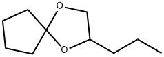 1,4-Dioxaspiro[4.4]nonane,2-propyl-(9CI) Struktur