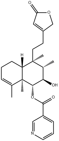 Scutebarbatine Z Struktur