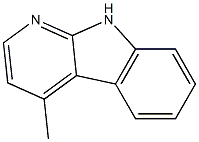 4-methyl-alpha-carboline Struktur