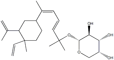 fucoside B Struktur