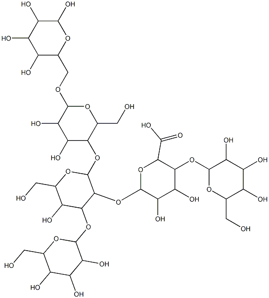 capsular polysaccharide, klebsiella k15 Struktur