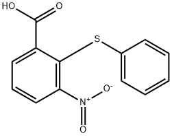 3-Nitro-2-phenylsulfanyl-benzoic acid Struktur