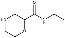 2-Morpholinecarboxamide,N-ethyl-(9CI) Struktur