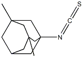 Tricyclo[3.3.1.13,7]decane, 1-isothiocyanato-3,5-dimethyl- (9CI) Struktur