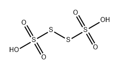 Tetrathionic Acid Struktur