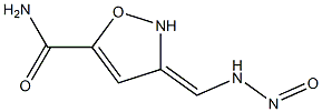 5-Isoxazolecarboxamide,3-[(hydroxyamino)iminomethyl]-(9CI) Struktur