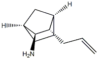 Bicyclo[2.2.1]heptan-2-amine, 3-(2-propenyl)-, (2-endo,3-exo)-(+)- (9CI) Struktur