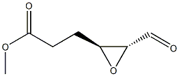 L-threo-Hexuronic acid, 2,3-anhydro-4,5-dideoxy-, methyl ester (9CI) Struktur