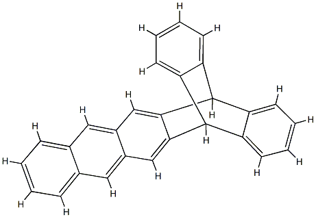 5,14-Dihydro-5,14-[1,2]benzenopentacene Struktur