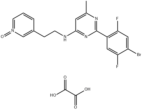 AS-1669058 oxalate Struktur