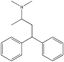 N,N,α-Trimethyl-γ-phenylbenzenepropan-1-amine Struktur