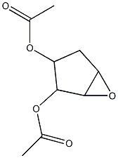 6-Oxabicyclo[3.1.0]hexane-2,3-diol,diacetate,stereoisomer(8CI) Struktur