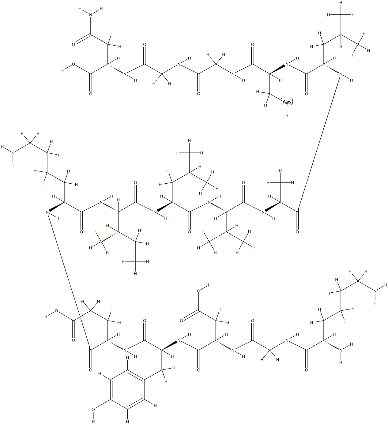 peptide I Struktur