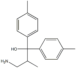 α-(2-Amino-1-methylethyl)-4-methyl-α-(4-methylphenyl)benzenemethanol Struktur