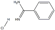 Benzenecarboximidamide hydrochloride (1:1) Struktur