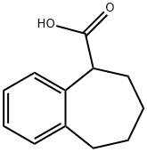 6,7,8,9-tetrahydro-5H-benzo[7]annulene-5-carboxylic acid Struktur