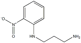 N-(2-nitrophenyl)propane-1,3-diamine Struktur