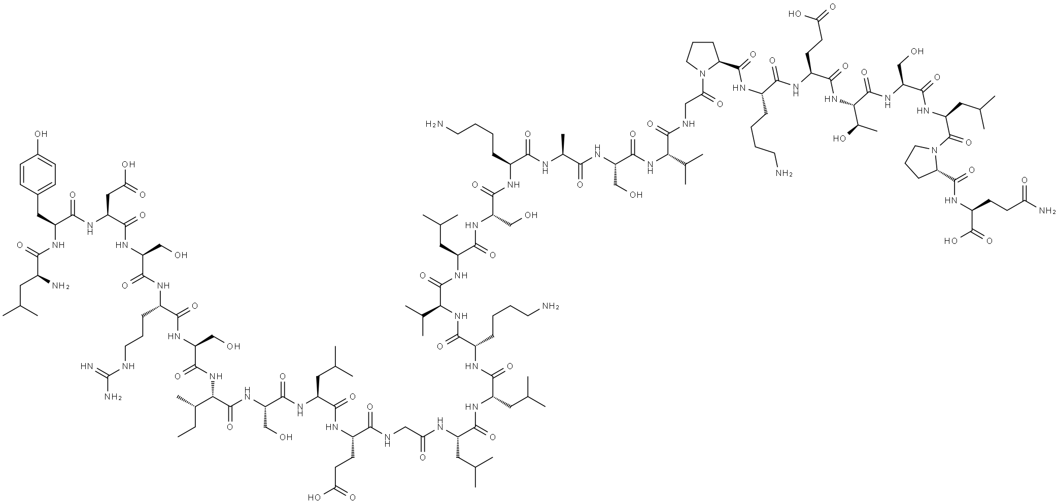 preprotachykinin B (50-79) Struktur