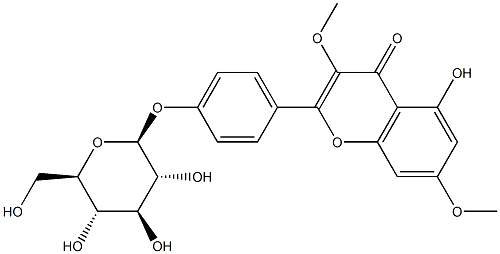 馬纓丹黃酮苷, 150853-97-7, 結(jié)構(gòu)式