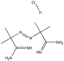 22AZOBIS2AMIDINOPROPANEHYDROCHLORIDE Struktur