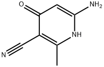 3-Pyridinecarbonitrile,6-amino-1,4-dihydro-2-methyl-4-oxo-(9CI) Struktur