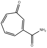 1,4,6-Cycloheptatriene-1-carboxamide,3-oxo-(8CI) Struktur