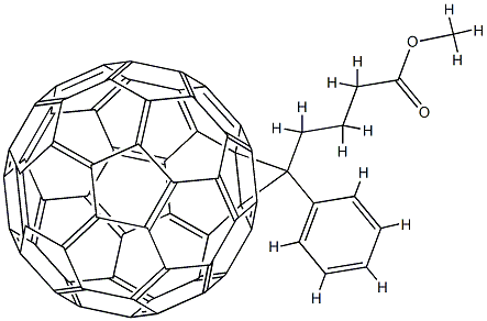 (6 6)-PHENYL-C61 BUTYRIC ACID METHYL EST Struktur