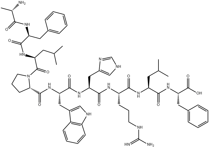 TYROSINASE (206-214) (HUMAN) Struktur