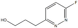 3-Pyridazinepropanol,6-fluoro-(9CI) Struktur