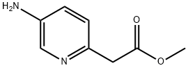 5-AMino-2-pyridineacetic acid Methyl ester Struktur