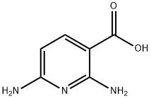 3-Pyridinecarboxylicacid,2,6-diamino-(9CI) Struktur