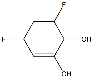 2,5-Cyclohexadiene-1,2-diol,4,6-difluoro-(9CI) Struktur