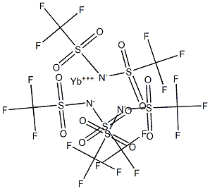 YTTERBIUM(III) TRIFLUOROMETHANESULFONIM& Struktur