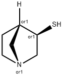 1-Azabicyclo[2.2.1]heptane-3-thiol,(1R,3R,4S)-rel-(9CI) Struktur