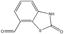 7-Benzothiazolecarboxaldehyde,2,3-dihydro-2-oxo-(9CI) Struktur