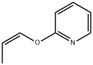 Pyridine,2-[(1Z)-1-propenyloxy]-(9CI) Struktur