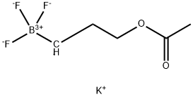 Potassium 3-acetoxypropyltrifluoroborate Struktur