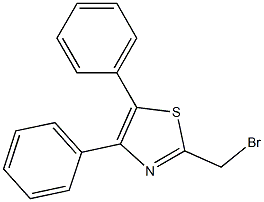 2-Bromomethyl-4,5-diphenylthiazole, 97% Struktur