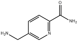 2-Pyridinecarboxamide,5-(aminomethyl)-(9CI) Struktur