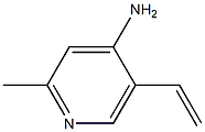 4-Pyridinamine,5-ethenyl-2-methyl-(9CI) Struktur