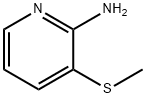 2-Pyridinamine,3-(methylthio)-(9CI) Struktur