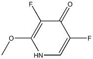 4-Pyridinol,3,5-difluoro-2-methoxy-(9CI) Struktur