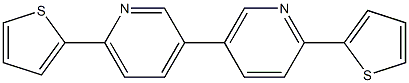 6,6'-Di-2-thienyl-3,3'-bipyridine Struktur