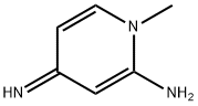 2-Pyridinamine,1,4-dihydro-4-imino-1-methyl-(9CI) Struktur